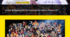 Desktop Screenshot of anime-wallpapers.com