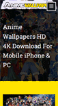 Mobile Screenshot of anime-wallpapers.com