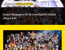 Tablet Screenshot of anime-wallpapers.com